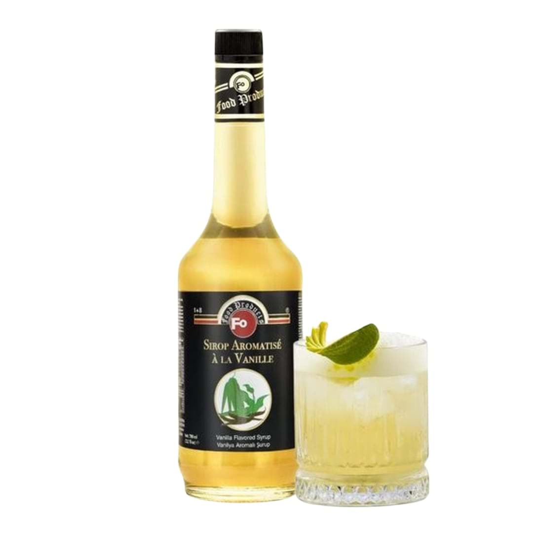 FO Vanilya Aromalı Kahve Şurubu-Şekerli 700 ml resmi